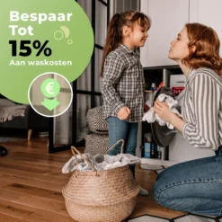 Drogerballen Met Wasparfum - Droogballen - Set Van 6 XL Ballen - Wasdroger Ballen Wol - 100% Nieuw-Zeelands Schapenwol - Wasballen -Schoonmaakmiddelen 1200x1200 716