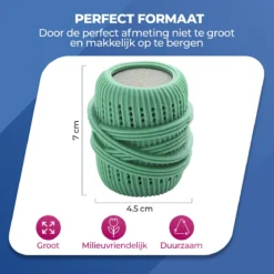 Roegaarden Drogerballen - Droogballen - Met Spons - Duurzaam - Sneller Droog -Schoonmaakmiddelen 1200x1200 804