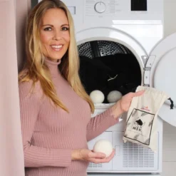 Goodlifehacks Originele XL 6 Stuks Drogerballen - Wasbollen - Wasverzachter - Zero Waste Dryerballs - Duurzaam - Herbruikbare Droogballen - Wit & Grijs - Energie Besparen -Schoonmaakmiddelen 1200x1200 828