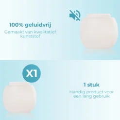 FAVE Doseerbol - Wasbollen - Drogerbollen - Transparant - Doseerdop - 230ml - 1 Stuk - Inclusief E-book -Schoonmaakmiddelen 1200x1200 865