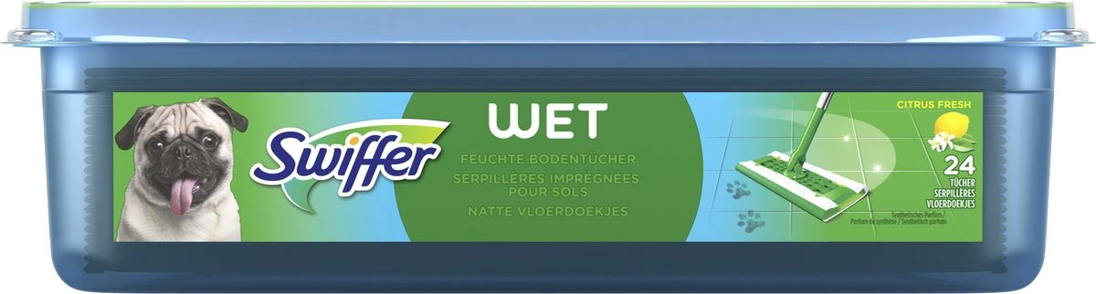 Swiffer Vloerreiniger Vochtige Vloerdoekjes Met Frisse Citroengeur - 24 Navullingen 7 Swiffer Vloerreiniger Vochtige Vloerdoekjes Met Frisse Citroengeur - 24 Navullingen - Afbeelding 7