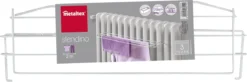 Tomado Metaltex - Hangend Droogrek Stendino - 2 Meter Drooglengte - Wit - Verwarming - Inklapbaar - 58x22 Cm -Schoonmaakmiddelen 1200x399