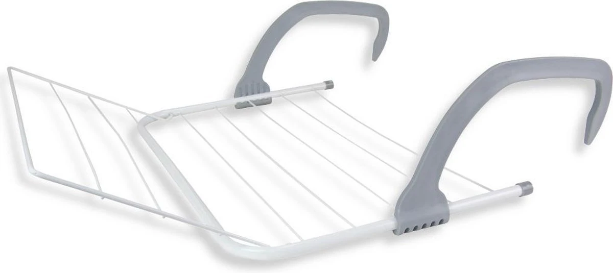 Vannons - Wasrek - Droogrek Inklapbaar - Droogrek Hangend - Over De Deur Radiator Of Balkon - 9 Lijnen - Verstelbaar 1 Vannons - Wasrek - Droogrek Inklapbaar - Droogrek Hangend - Over De Deur Radiator Of Balkon - 9 Lijnen - Verstelbaar