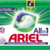 Ariel All In 1 Wasmiddel Pods - Original Wit - 3x43 Wasbeurten - Voordeelverpakking