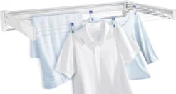 Leifheit Wanddroogrek Telegant 81 Protect Plus - 8,1 M Drooglengte - Ophangbaar - Wit 20 Leifheit Wanddroogrek Telegant 81 Protect Plus - 8,1 M Drooglengte - Ophangbaar - Wit -Schoonmaakmiddelen 1200x640 6