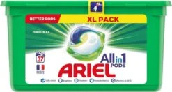 Ariel All In 1 Pods Regular Wasmiddel - Voordeelverpakking 3 X 37 Wasbeurten - Wasmiddel Pods -Schoonmaakmiddelen 1200x643