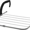 Perilla Radiator/Balkon Droogrek | 3 M Drooglengte | Staal | Wasrek | Grijs