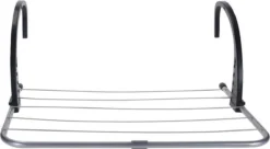 Merkloos Inklapbaar Deur/balkon Wasrek/droogrek 3 Meter - Camping Wasrekken - Wassen/kleding Drogen - Droogrekken - Waslijnen