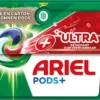 Ariel Wasmiddel Pods +Ultra Vlekverwijderaar - 4 X 20 Wasbeurten Voordeelverpakking