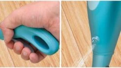 2Clean Vloermop Met Spray - Microvezel Doek - Blauw/Wit 15 2Clean Vloermop Met Spray - Microvezel Doek - Blauw/Wit -Schoonmaakmiddelen 1200x673