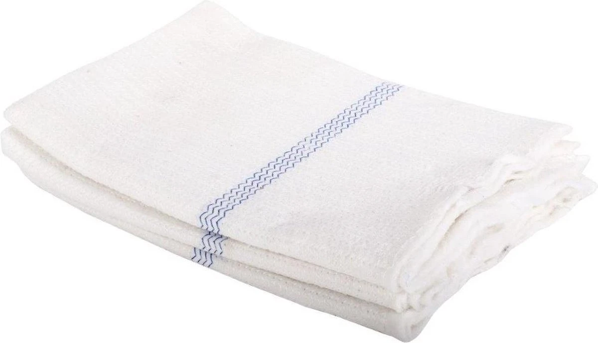 Talen Tools - Dweil - Katoen - 50x80 Cm - Wit - 3 Stuks 1 Talen Tools - Dweil - Katoen - 50x80 Cm - Wit - 3 Stuks