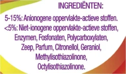 Robijn Klein & Krachtig Color Vloeibaar Wasmiddel - 8 X 20 Wasbeurten - Voordeelverpakking -Schoonmaakmiddelen 1200x708 2