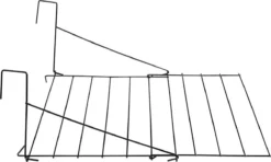 ACAZA Set Van 2 Stuks Droogrekken, 2 Rekken Om Handdoeken Of Kleding Te Drogen, Ophangbaar - Zwart -Schoonmaakmiddelen 1200x719 2