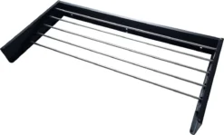 InnoHOME Droogrek Inklapbaar - Wasrek Hangend - Wanddroogrek Uitklapbaar - Muur - 5m Drooglengte - RVS - Zwart -Schoonmaakmiddelen 1200x725 1