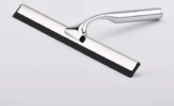 Douchewisser Inclusief Ophanghaak Met Zuignap - Douchewisser Badkamer - Raamtrekker - Douche Trekker - Raamwisser Douche - Douchetrekker - Douche Wisser - Ramen Schoonmaken - Chrome -Schoonmaakmiddelen 1200x732