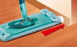 Leifheit Clean Twist M / Combi Clean M Vloerwisser Vervangingsdoek Met Drukknoppen - Super Soft – 33 Cm -Schoonmaakmiddelen 1200x745