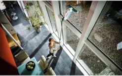 Leifheit Dry & Clean Ruitenreiniger Met Steel (43 Cm) En Inwasser Click System -Schoonmaakmiddelen 1200x747