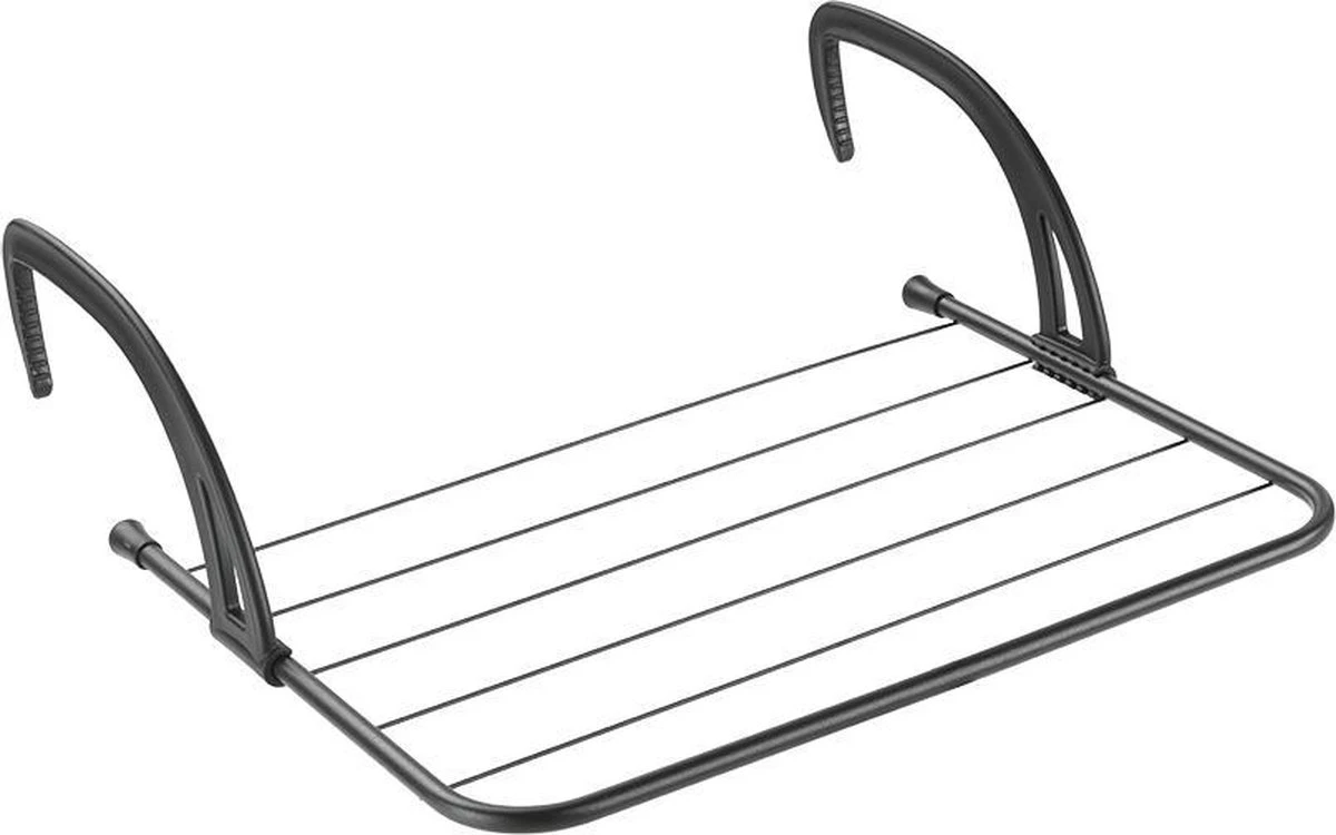 Tomado - Metaltex - Favonio Radiator Droogrek- Mat Zwart - 3M 1 Tomado - Metaltex - Favonio Radiator Droogrek- Mat Zwart - 3M