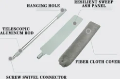 Verstelbare Stofdoek Voor Jaloezieën / Verstelbare Plumeau / Verstelbare Stofdoek / Reinigings Borstel Jaloezieën / Jaloerzieën Reiniger/ Intrekbare Stofborstel / Onder Kast Dweil / Intrekbare Verstelbare Plumeau / Stoffer / Schoonmaken Tips -Schoonmaakmiddelen 1200x791 1