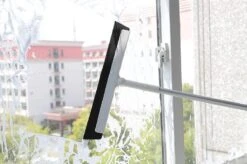 Amenzo® Vloertrekker Met Steel - Vloerwisser - 35 Cm + 120 Cm Steel - Uitschuifbare Aluminium Steel - Badkamer – Trekker - Vloerwisser Wit – Watertrekker -Schoonmaakmiddelen 1200x797