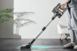 Swiss Pro+ Steelstofzuiger Met Dweil Functie - Afkoppelbare Dweil Functie - LED Display Touchscreen - 22KPA - 5 In 1 - Kruimeldief - Lange Batterijduur -Schoonmaakmiddelen 1200x799 8