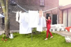 Brabantia Lift-O-Matic Droogmolen Met Grondanker - 50 M - Metallic Grey -Schoonmaakmiddelen 1200x799 82