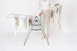 Brabantia HangOn Droogrek Inklapbaar - 25 Meter - Metallic Grey -Schoonmaakmiddelen 1200x800 148