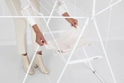 Brabantia HangOn Droogrek Inklapbaar - 25 Meter - Met Stang - White -Schoonmaakmiddelen 1200x800 163