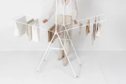 Brabantia HangOn Droogrek Inklapbaar - 25 Meter - Met Stang - White -Schoonmaakmiddelen 1200x800 165