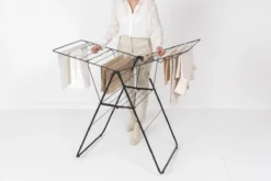 Brabantia HangOn Droogrek Inklapbaar - 20 Meter - Matt Black -Schoonmaakmiddelen 1200x800 169