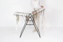 Brabantia HangOn Droogrek Inklapbaar - 20 Meter - Matt Black -Schoonmaakmiddelen 1200x800 170