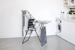 Brabantia HangOn Droogrek Inklapbaar - 20 Meter - Matt Black -Schoonmaakmiddelen 1200x800 171