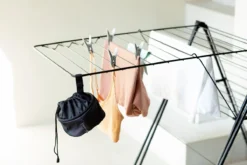 Brabantia HangOn Droogrek Inklapbaar - 25 Meter - Met Wasknijpertasje - Matt Black -Schoonmaakmiddelen 1200x800 178