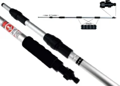 Zonnepanelen / Auto / Ramen Wassen Telescoopsteel Met Borstel Waterdoorlatende Wasborstel Met Telescopische Steel 4 Meter En Gardena Aansluiting / Wasborstel Met Uitschuifbare Telescoopsteel Met Waterdoorvoer -Schoonmaakmiddelen 1200x862 2