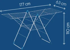 Tomado - Droogrek Vento - 30 Meter Drooglengte - Zwart - 5 Jaar Garantie - Vleugels In Hoogte Verstelbaar 8 Tomado - Droogrek Vento - 30 Meter Drooglengte - Zwart - 5 Jaar Garantie - Vleugels In Hoogte Verstelbaar -Schoonmaakmiddelen 1200x864 2