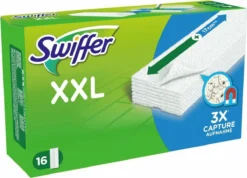 Swiffer Vloerreiniger XXL Droge Doekjes - 16 Navullingen -Schoonmaakmiddelen 1200x866