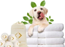 LuxerLiving Wasbol Set Van 6 - Droogt Tot 30% Sneller - Wasverzachter - Droger Ballen - Dryer Balls - Ecologisch - 100% Wol 10 LuxerLiving Wasbol Set Van 6 - Droogt Tot 30% Sneller - Wasverzachter - Droger Ballen - Dryer Balls - Ecologisch - 100% Wol -Schoonmaakmiddelen 1200x879