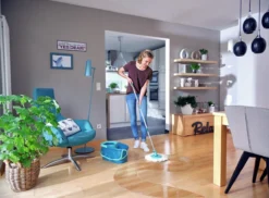 Leifheit Rotatie Clean Twist Disc Mop - Dweil Set Compleet - 6 L 17 Leifheit Rotatie Clean Twist Disc Mop - Dweil Set Compleet - 6 L -Schoonmaakmiddelen 1200x883 1