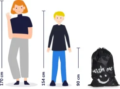 Wonair - Grote Waszak - Laundry Bag - Wash Me - 60x90cm - Zwart - Met Trekkoord 12 Wonair - Grote Waszak - Laundry Bag - Wash Me - 60x90cm - Zwart - Met Trekkoord -Schoonmaakmiddelen 1200x891