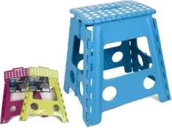 Opvouwbare Kruk - Keukentrap - Zwart -Schoonmaakmiddelen 1200x892 2