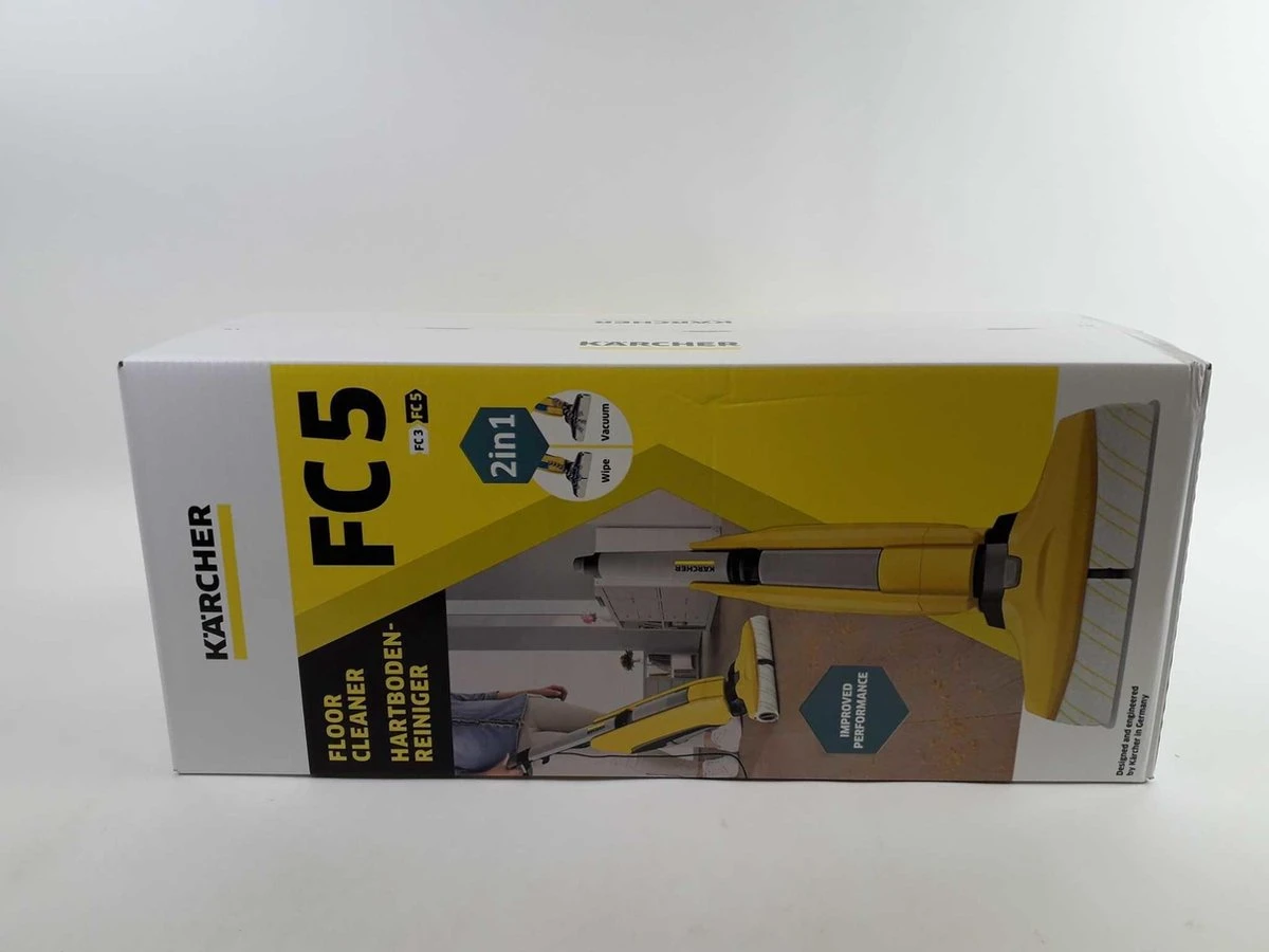 Kärcher Floor Cleaner FC 5 - Vloerreiniger - Geel - Versie 2019 2 Kärcher Floor Cleaner FC 5 - Vloerreiniger - Geel - Versie 2019 - Afbeelding 2