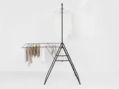 Brabantia HangOn Droogrek Inklapbaar - 25 Meter - Met Stang - Matt Black -Schoonmaakmiddelen 1200x900 43