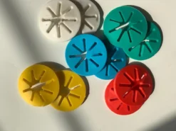 Sokkenclips - Sokken - Clips - Sokkenhangers - Ordenen - Netjes - Wasknijpers - Boutershop - 12 Stuks