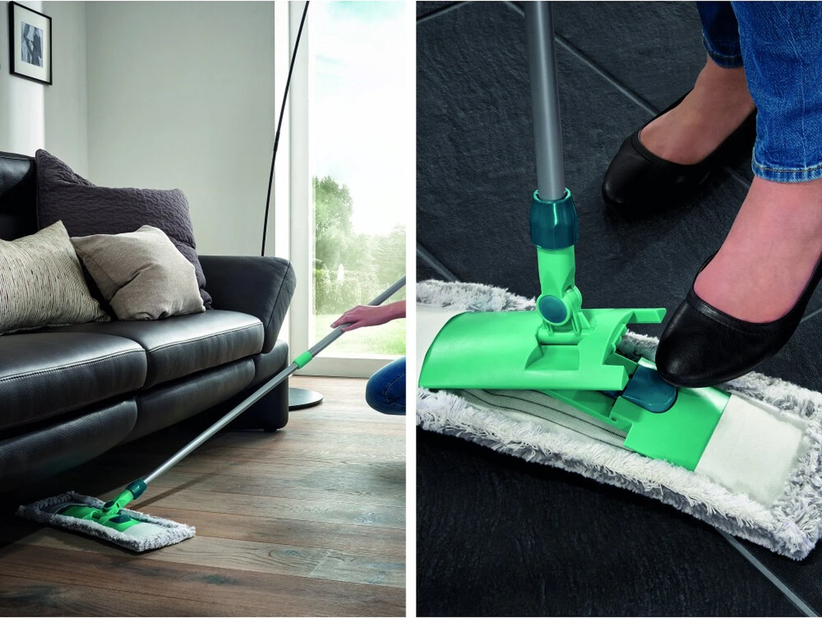 Leifheit 55210 Classic XL Vloerwisser Met Microfiber-Doek 42x75-130 Cm 7 Leifheit 55210 Classic XL Vloerwisser Met Microfiber-Doek 42x75-130 Cm - Afbeelding 7