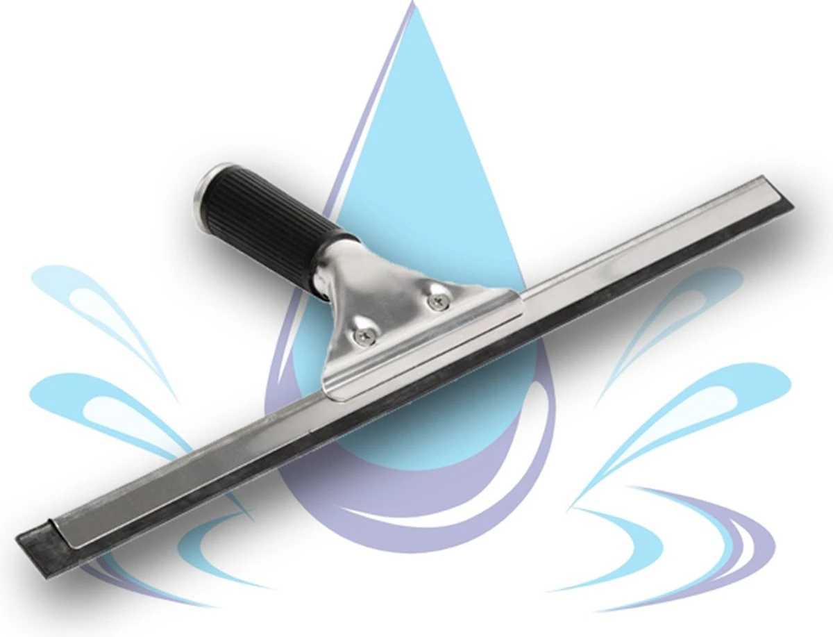 Professionele Raamwisser 35 Cm Wisser Van Rvs Met Natuurrubber Vensterwisser 1 Professionele Raamwisser 35 Cm Wisser Van Rvs Met Natuurrubber Vensterwisser