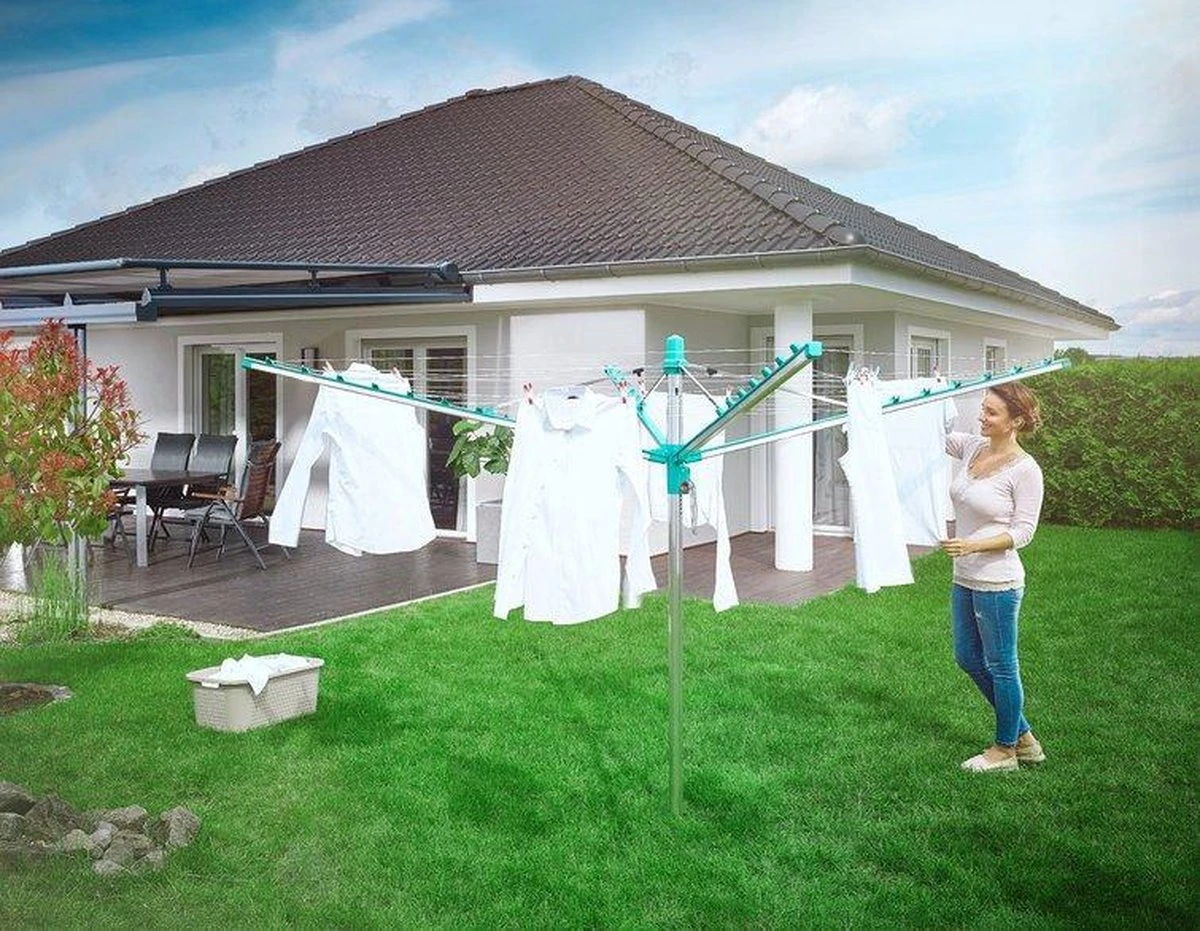 Leifheit Droogmolen Linomatic 500 Easy 7 Leifheit Droogmolen Linomatic 500 Easy - Afbeelding 7