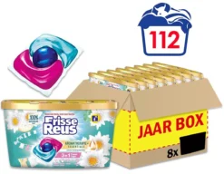 Frisse Reus Power Caps Lotus Amandel Wascapsules - Wasmiddel Capsules - Voordeelverpakking - 8 X 14 Wasbeurten 17 Frisse Reus Power Caps Lotus Amandel Wascapsules - Wasmiddel Capsules - Voordeelverpakking - 8 X 14 Wasbeurten -Schoonmaakmiddelen 1200x931