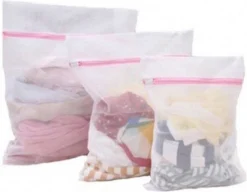 Merkloos Orange85 Waszakken 4 Stuks - 4 Maten - Lingerie - Bh - Schoenen - Schoenen -Schoonmaakmiddelen 1200x935