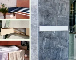 Homestic© Inklapbaar Droogrek - 6m Drooglengte - Universeel Wasrek Voor In De Badkamer/Tuin/Slaapkamer/Balkon - Aluminium - Antraciet -Schoonmaakmiddelen 1200x944 3