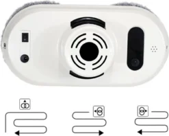 Merkloos Calodi® Robot Ramenwasser - Robot Ruitenreiniger - Ramenwasser Robot - Ramenwisser - Elektrische Glazenwasser - Incl. Afstandsbediening - Wit -Schoonmaakmiddelen 1200x960 4